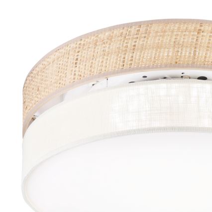 LED Ceiling Light SIRJA BOHO LED/36W/230V 4000K diam. 45 cm Beige/Cream