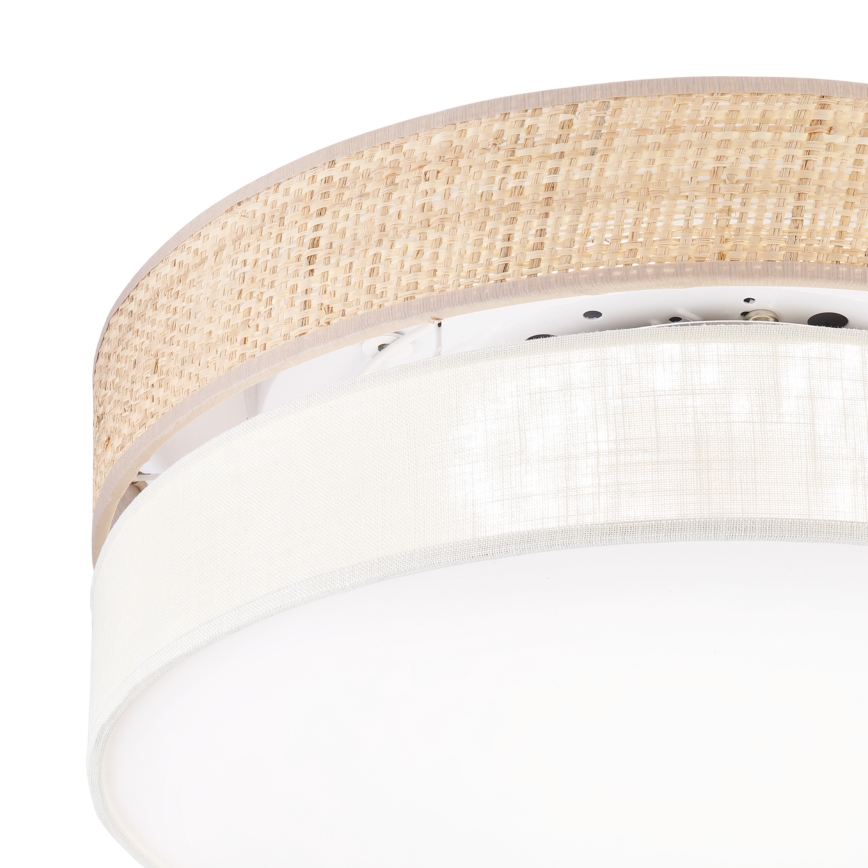 LED Ceiling Light SIRJA BOHO LED/36W/230V 4000K diam. 45 cm Beige/Cream