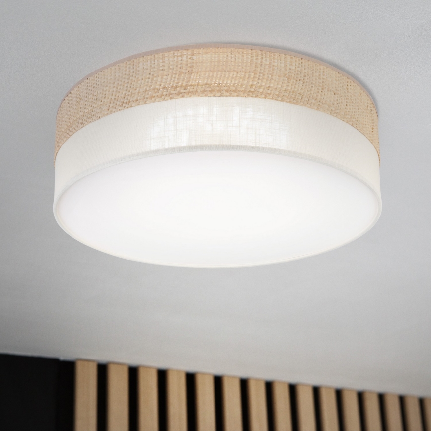 LED Ceiling Light SIRJA BOHO LED/36W/230V 4000K, Ø 45 cm, Beige/Cream