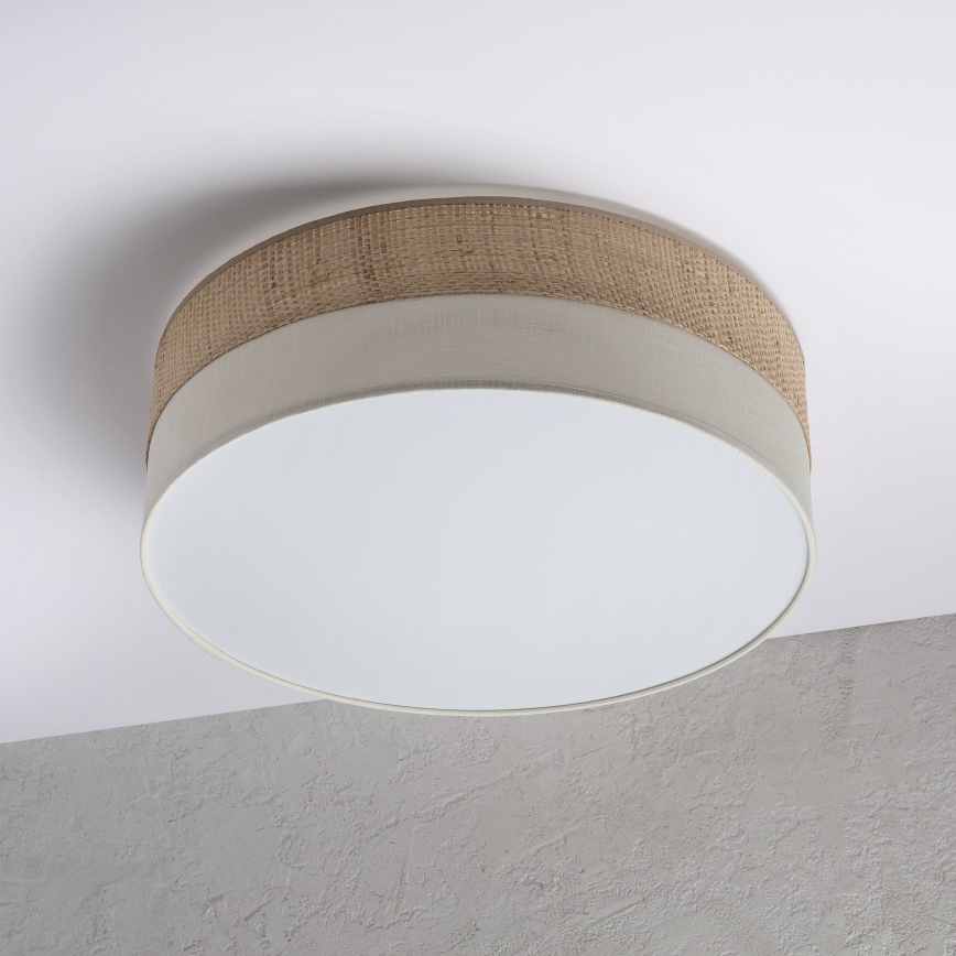 LED Ceiling Light SIRJA BOHO LED/36W/230V 4000K, Ø 45 cm, Beige/Cream