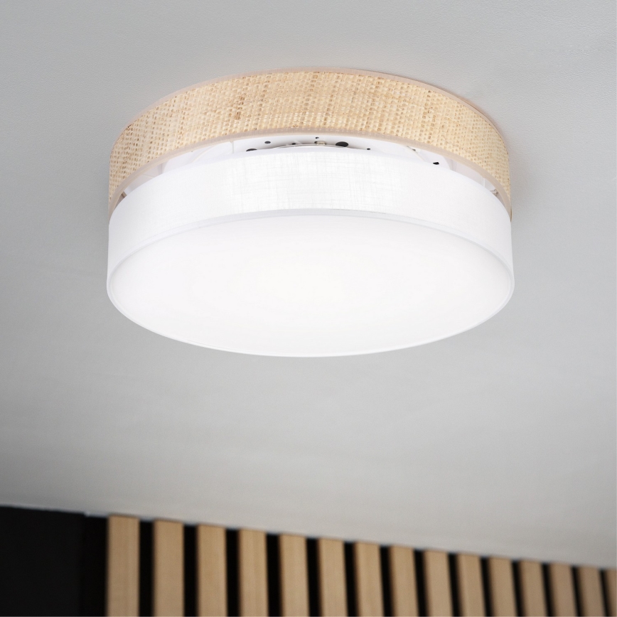 LED Ceiling Light SIRJA BOHO LED/36W/230V 4000K dia. 45 cm beige/white