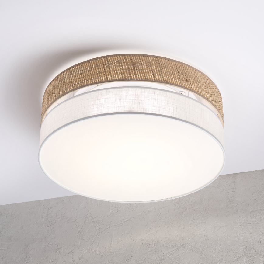 LED Ceiling Light SIRJA BOHO LED/36W/230V 4000K dia. 45 cm beige/white