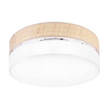 LED Ceiling Light SIRJA BOHO LED/36W/230V 4000K dia. 45 cm beige/white