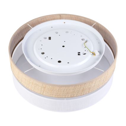 LED Ceiling Light SIRJA BOHO LED/36W/230V 4000K dia. 45 cm beige/white