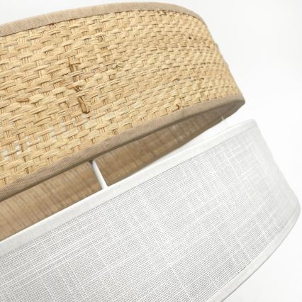 LED Ceiling Light SIRJA BOHO LED/36W/230V 4000K dia. 45 cm beige/white