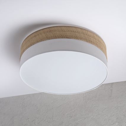 SIRJA BOHO LED Ceiling Light 36W/230V 4000K Ø 45 cm Beige/White