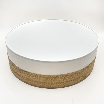 SIRJA BOHO LED Ceiling Light 36W/230V 4000K Ø 45 cm Beige/White