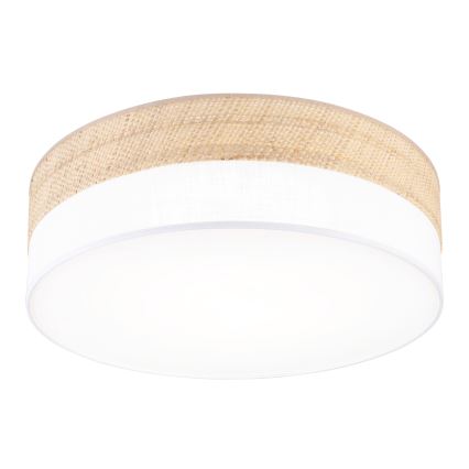SIRJA BOHO LED Ceiling Light 36W/230V 4000K Ø 45 cm Beige/White