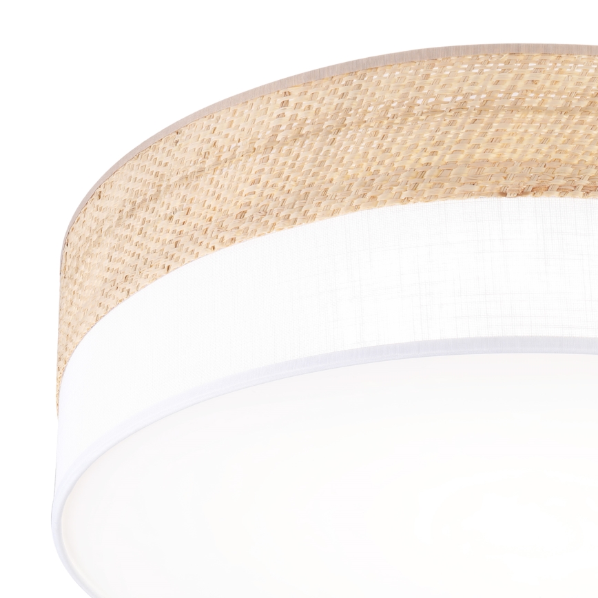 SIRJA BOHO LED Ceiling Light 36W/230V 4000K Ø 45 cm Beige/White