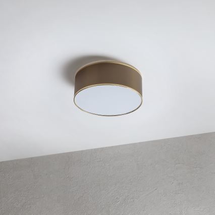 LED Ceiling Light SIRJA LED/20W/230V 4000K Ø 35 cm Brown/Gold