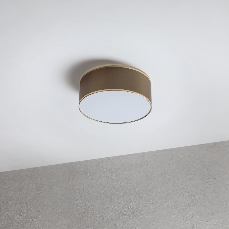LED Ceiling Light SIRJA LED/20W/230V 4000K Ø 35 cm Brown/Gold