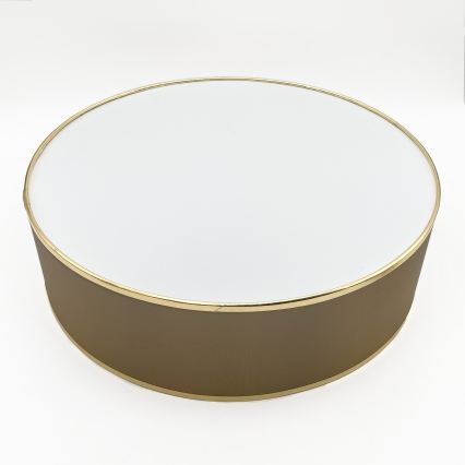 LED Ceiling Light SIRJA LED/20W/230V 4000K Ø 35 cm Brown/Gold