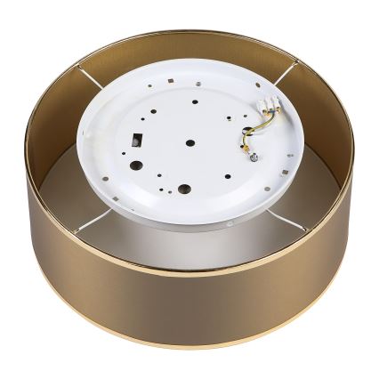 LED Ceiling Light SIRJA LED/20W/230V 4000K Ø 35 cm Brown/Gold
