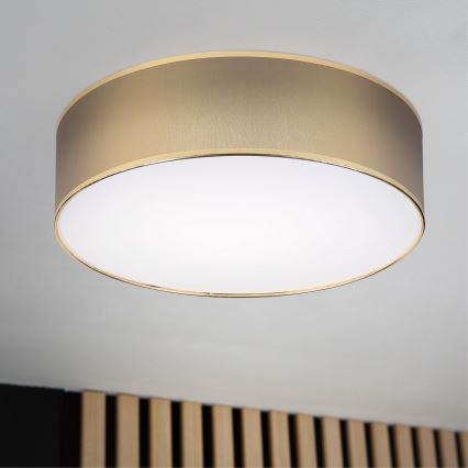 LED Ceiling Light SIRJA LED/36W/230V 4000K Ø 45 cm Brown/Gold