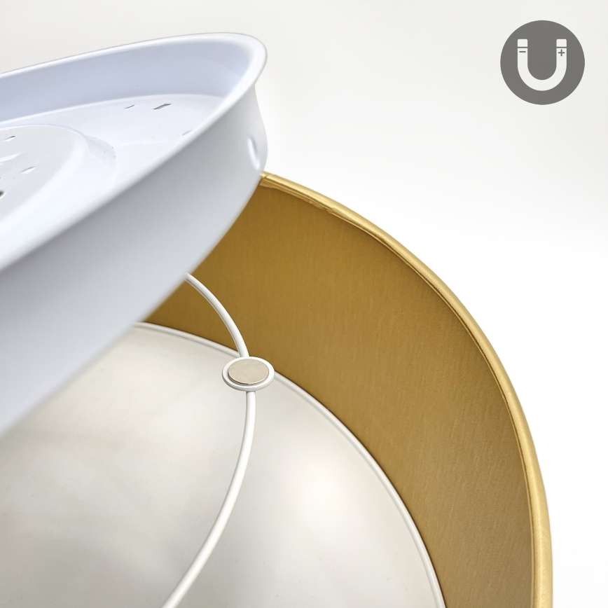 LED Ceiling Light SIRJA LED/36W/230V 4000K Ø 45 cm Brown/Gold