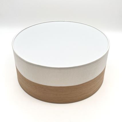LED Ceiling light SIRJA WOOD LED/20W/230V d. 35 cm white/oak