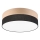 LED Ceiling light SIRJA WOOD LED/36W/230V d. 45 cm black/oak