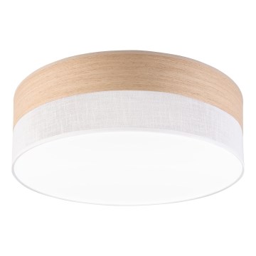 LED Ceiling light SIRJA WOOD LED/36W/230V d. 45 cm white/oak