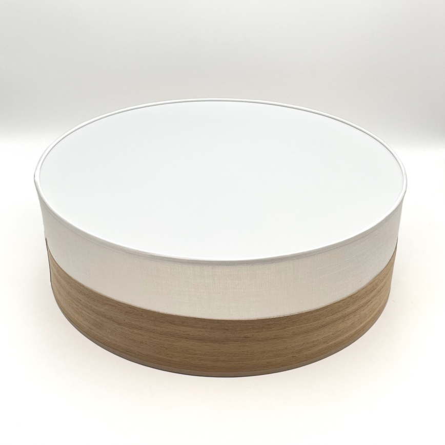 LED Ceiling light SIRJA WOOD LED/36W/230V d. 45 cm white/oak