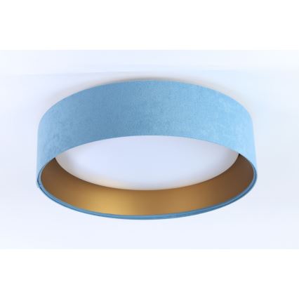 LED Dimmable ceiling light SMART GALAXY LED/24W/230V d. 45 cm 2700-6500K Wi-Fi Tuya blue/gold + remote control