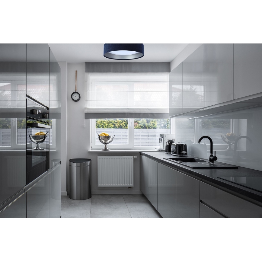 LED Dimmable ceiling light SMART GALAXY LED/24W/230V d. 45 cm 2700-6500K Wi-Fi Tuya blue/silver + remote control