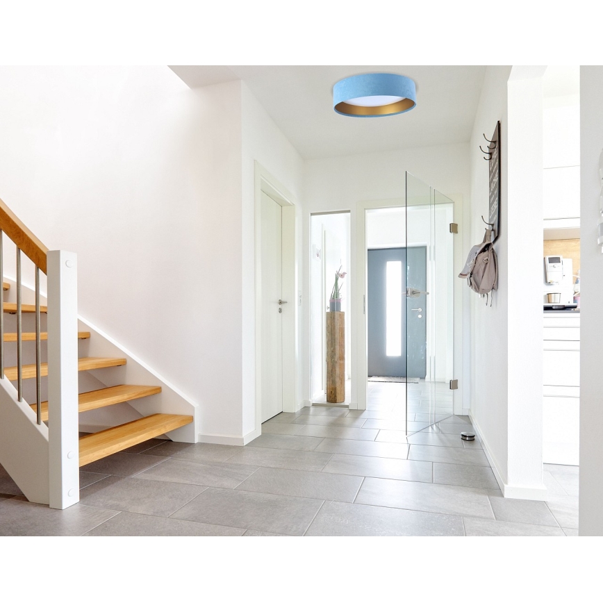 LED Dimmable ceiling light SMART GALAXY LED/36W/230V d. 55 cm 2700-6500K Wi-Fi Tuya blue/gold + remote control