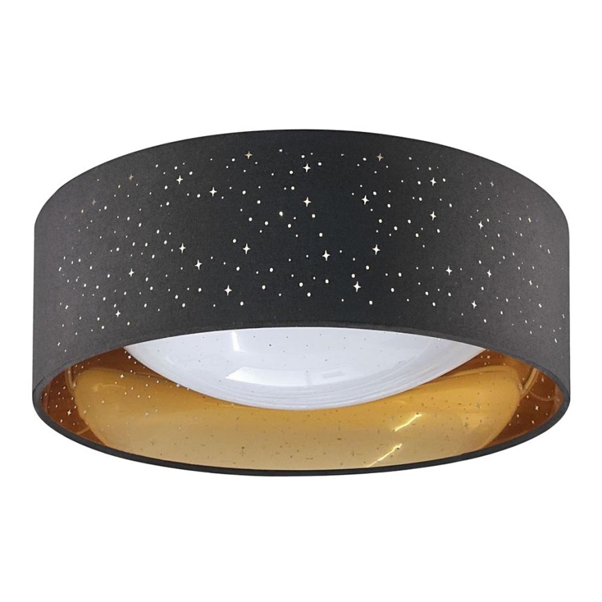 LED Ceiling light TULUZA LED/18W/230V d. 32 cm black