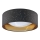 LED Ceiling light TULUZA LED/18W/230V d. 32 cm black