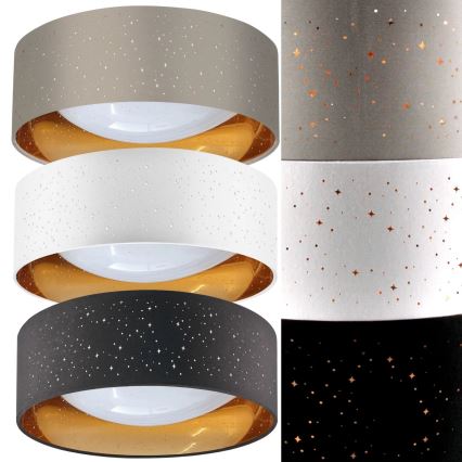 LED Ceiling light TULUZA LED/18W/230V d. 32 cm black