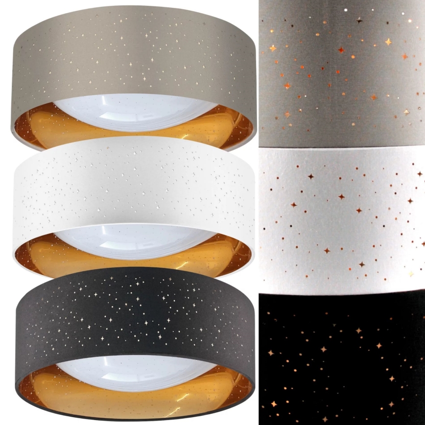 LED Ceiling light TULUZA LED/18W/230V d. 32 cm black