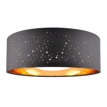 LED Ceiling light TULUZA LED/18W/230V d. 32 cm black