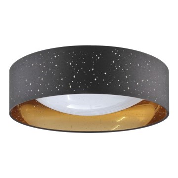 LED Ceiling light TULUZA LED/24W/230V d. 40 cm black