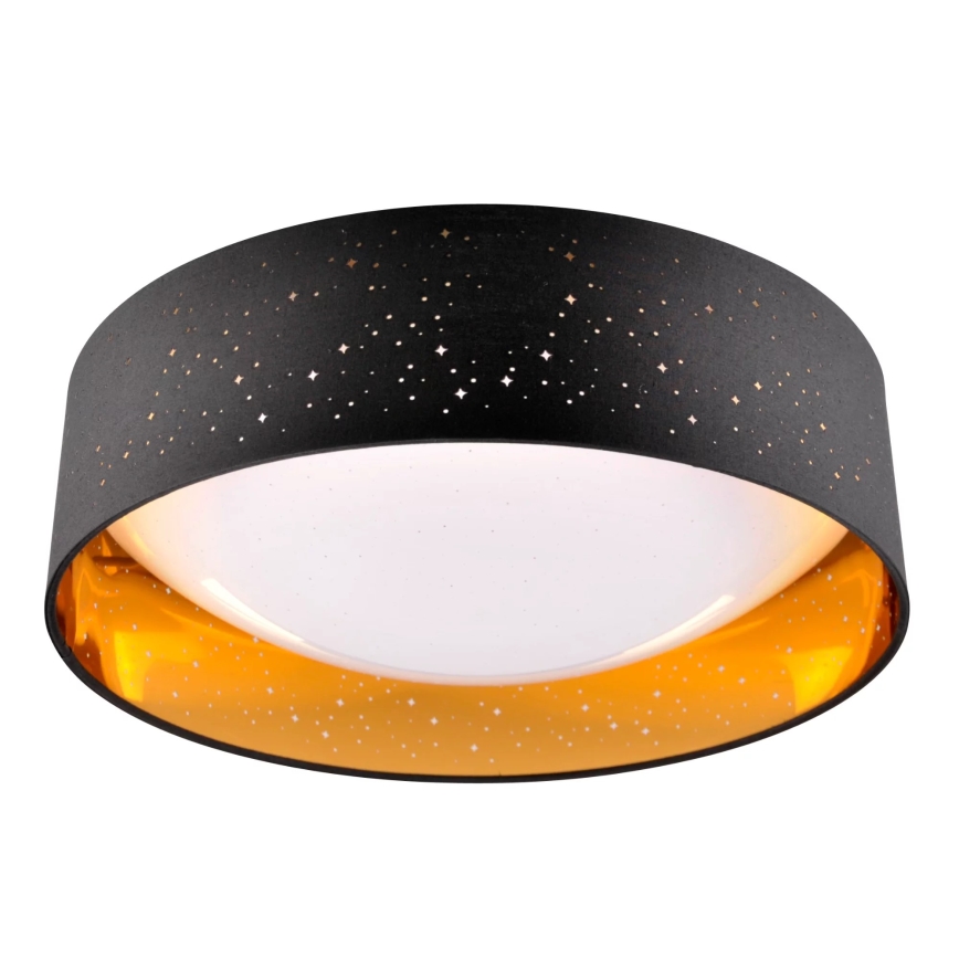 LED Ceiling light TULUZA LED/24W/230V d. 40 cm black