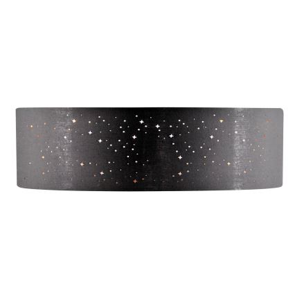 LED Ceiling light TULUZA LED/24W/230V d. 40 cm black