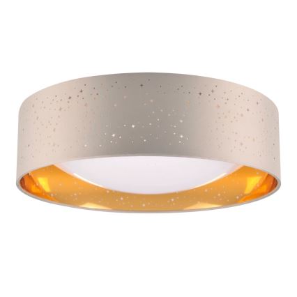LED Ceiling light TULUZA LED/24W/230V d. 40 cm brown