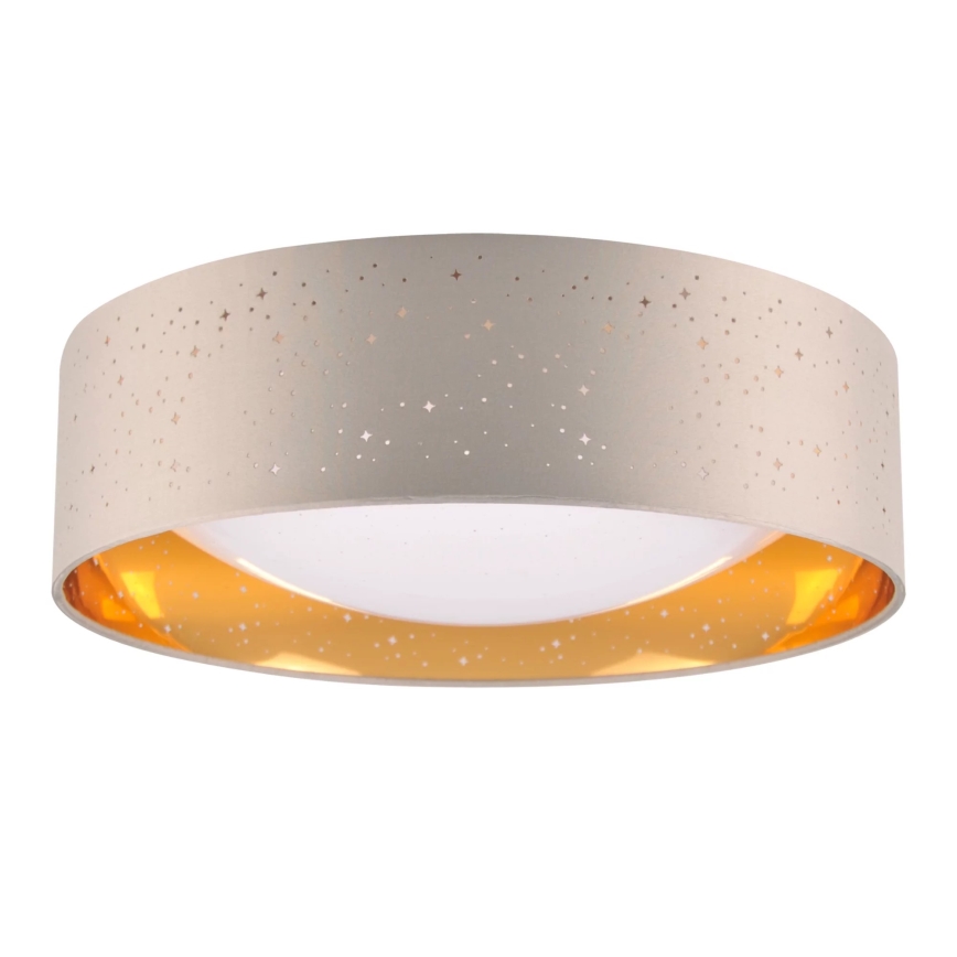 LED Ceiling light TULUZA LED/24W/230V d. 40 cm brown