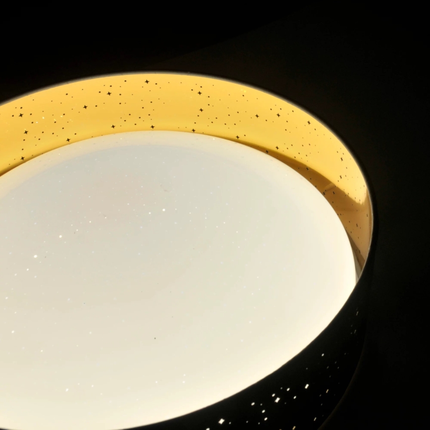 LED Ceiling light TULUZA LED/24W/230V d. 40 cm brown