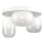 LED Ceiling light VASO LED/12W/230V d. 42 cm white