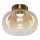 LED Ceiling light VASO LED/4W/230V d. 18 cm gold/smoky