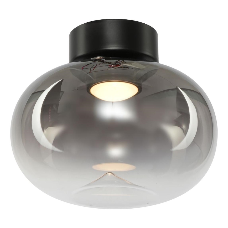 LED Ceiling light VASO LED/4W/230V d. 18 cm smoky