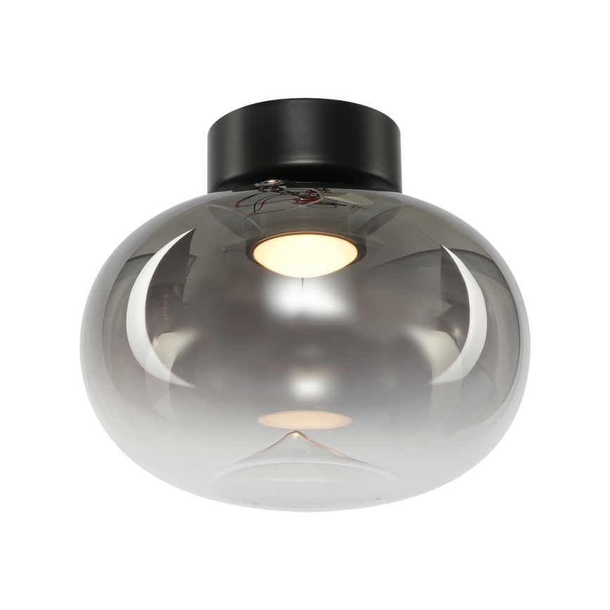 LED Ceiling light VASO LED/4W/230V d. 18 cm smoky
