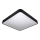 LED Ceiling light WILTON LED/24W/230V 37,5x37,5 cm black