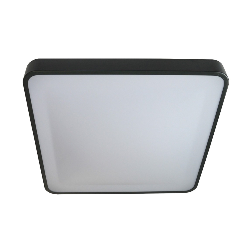 LED Ceiling light WILTON LED/24W/230V 37,5x37,5 cm anthracite