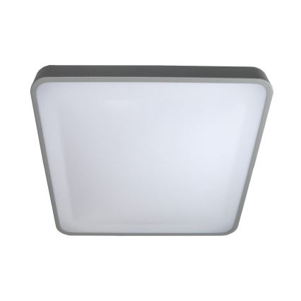 LED Ceiling light WILTON LED/24W/230V 37,5x37,5 cm grey