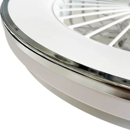 LED Dimmable ceiling light with a fan OPAL LED/48W/230V 3000-6500K + remote control