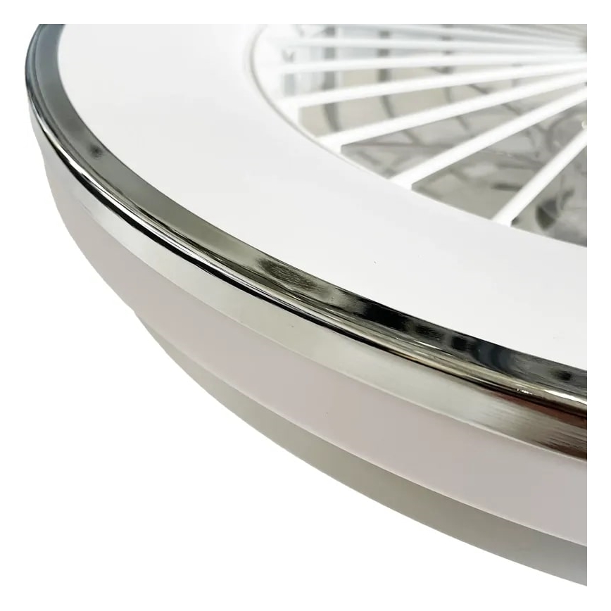LED Dimmable ceiling light with a fan OPAL LED/48W/230V 3000-6500K + remote control