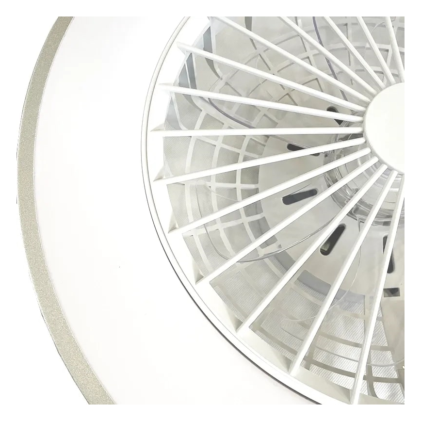 LED Dimmable ceiling light with a fan OPAL LED/48W/230V 3000-6500K + remote control