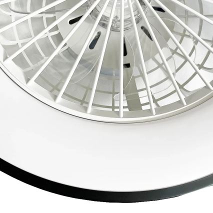 LED Dimmable ceiling light with a fan OPAL LED/48W/230V 3000-6500K + remote control
