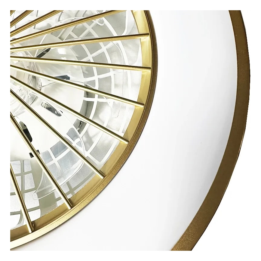 LED Dimmable ceiling light with a fan OPAL LED/48W/230V 3000-6500K + remote control