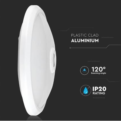 LED Ceiling light with a sensor SAMSUNG CHIP LED/12W/230V 4000K
